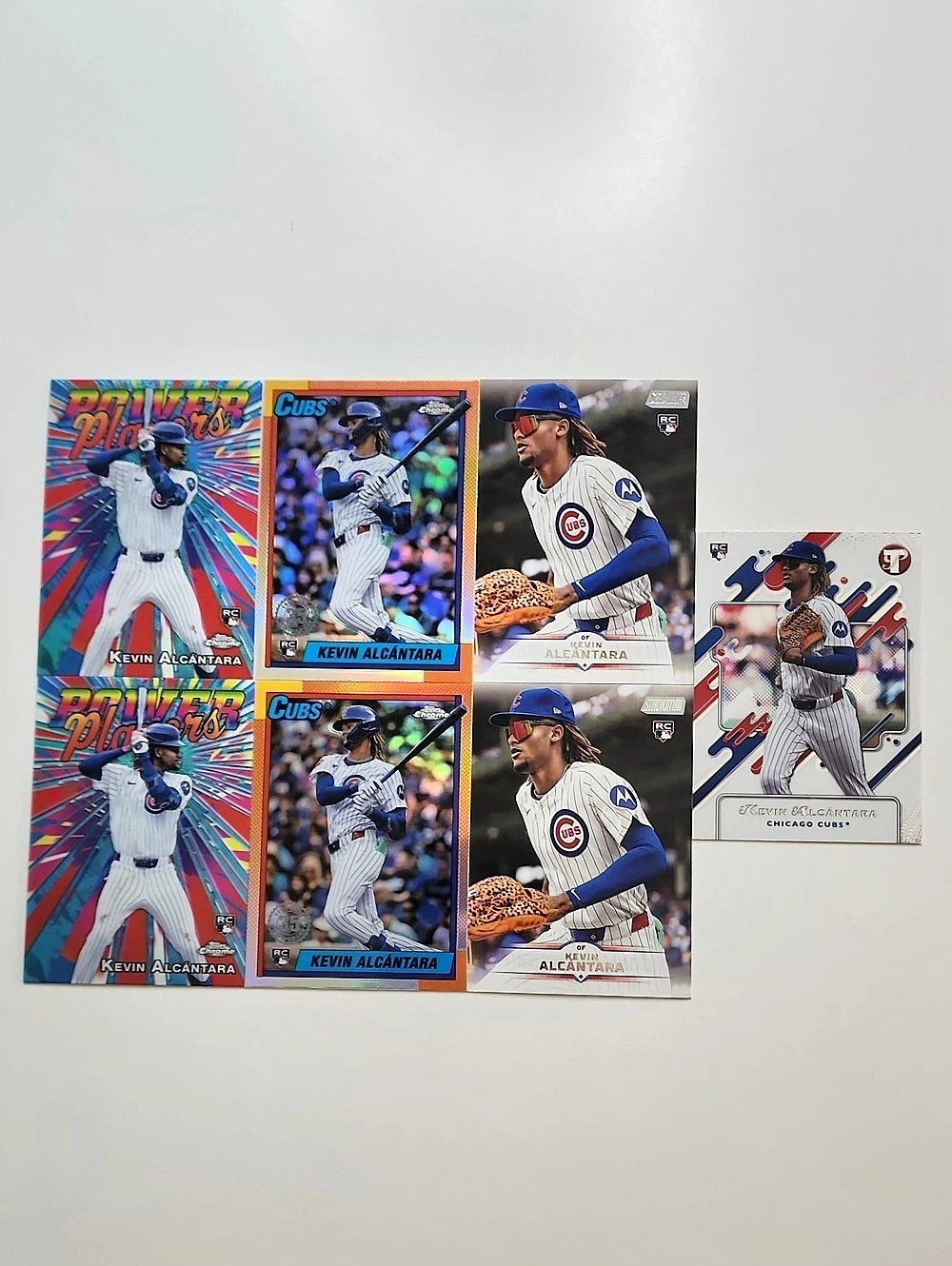 Kevin Alcantara ~ Rookie ~ 7 Card Lot ~ Chicago Cubs